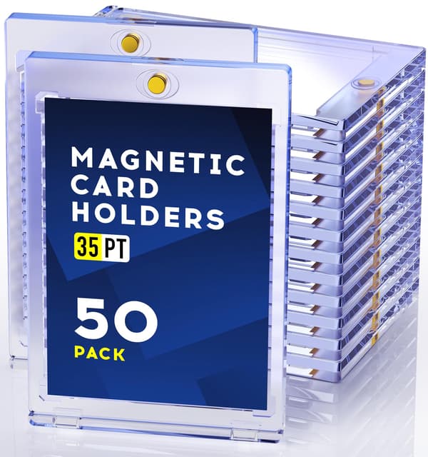 Magnetisk One-Touch Hårdplast Kortfodral med UV-skydd Other One Size