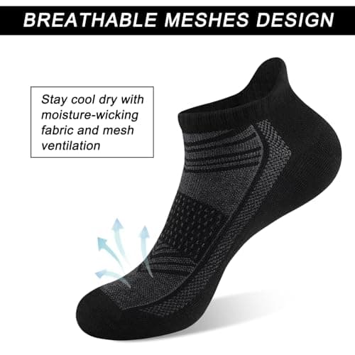 Andningsbara låga ankelstrumpor med hälflik Style 5416 One Size