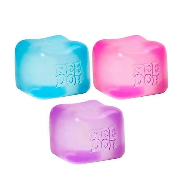Needoh Nice Cube Stressipallo & Mielilelu Sininen Sininen Blue
