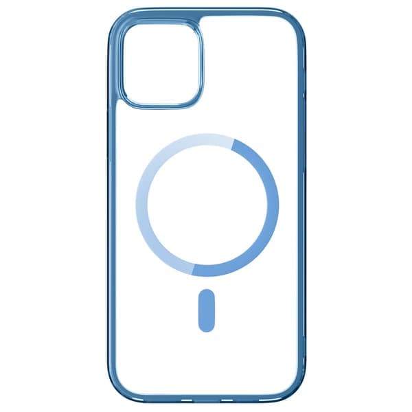 ColorPop iPhone 12/12 Pro Skal CH MagSafe Transparent/Mørkeblå