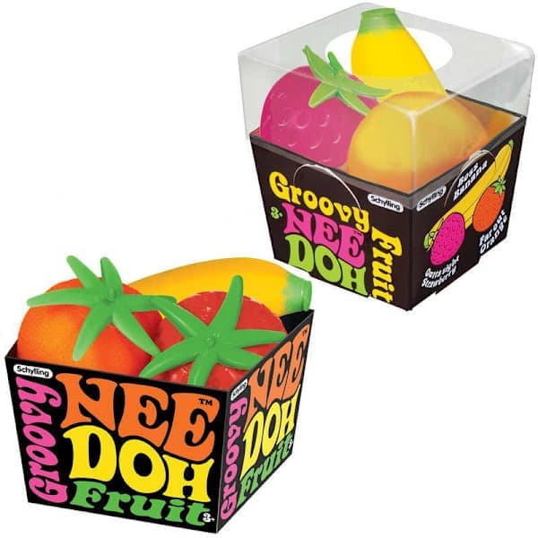 Nee-doh Groovy Fruits klemmebolde