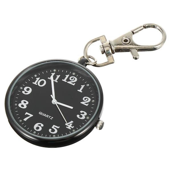 1 stk. kvarts lommeur Ur Legering sygeplejerske ur ur ur Sort Black 8X4CM