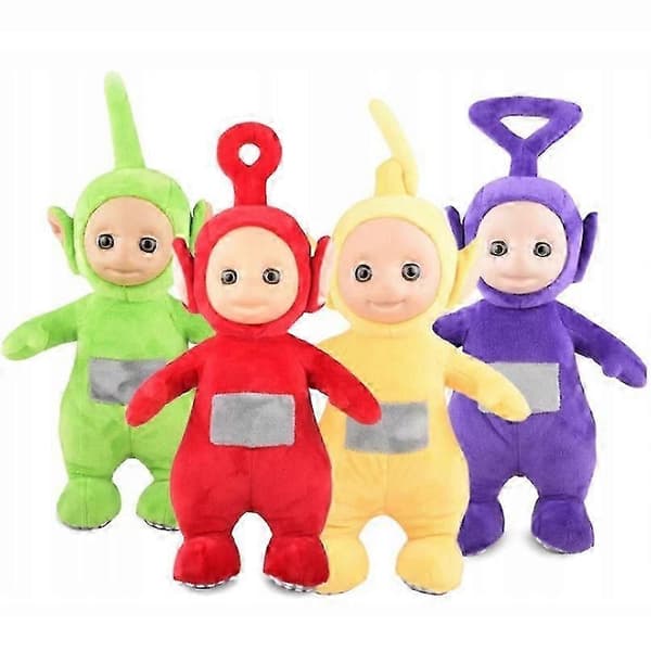 (SC)2025 Teletubbies Maskottisetti, 4 osaa, suuri 30 cm