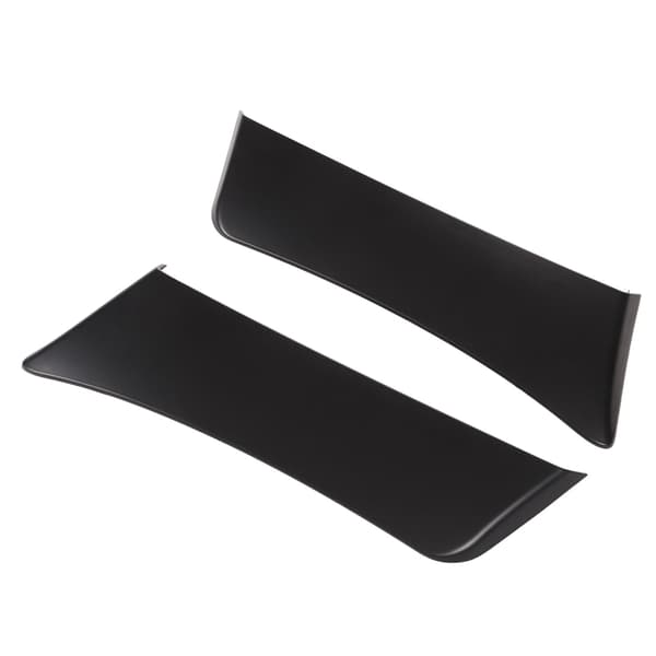 (SC) Pair Rear Side Door Trim Protection Air Vent Scoops Frame Guard Set Replacement for Ford Mustang GT350 2015-2018