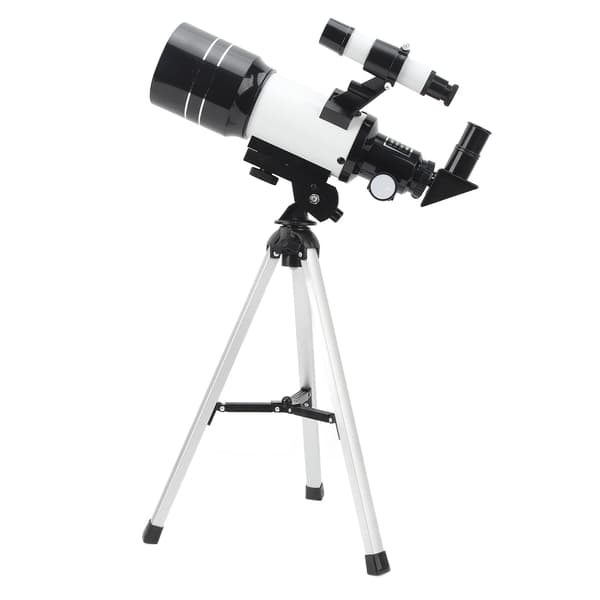 (SC)Astronomical Refractor Telescope for Beginners, Wireless Remote Control, High-Quality Optics, Telescope with Interchangeable Eyepieces, Phone Clip for