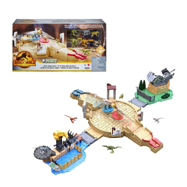 (SC) Jurassic World Mini-dinosaurer Multifärg 4