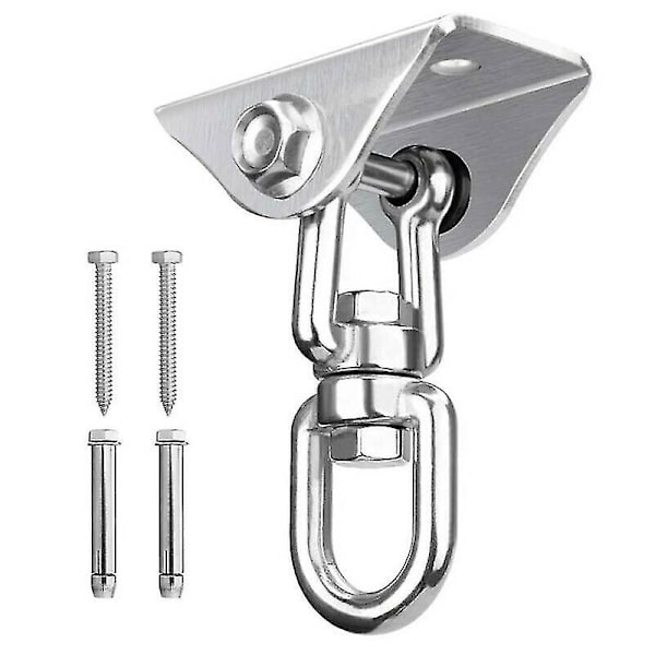 Hängmattestol Hängande Takfäste Fjäder Snäpp Swivel Krokar Hårdvara Kit（1st）