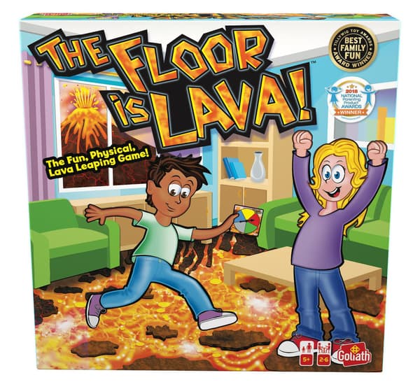 Floor Is Lava - Golvet Är Lava - Spel 6