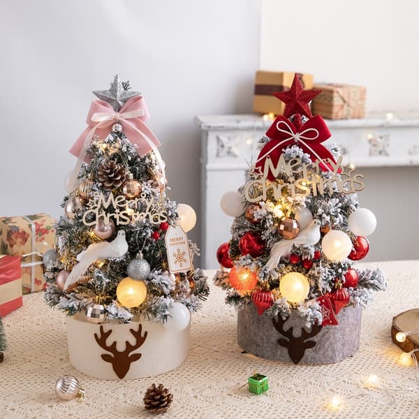 (SC)Mini Christmas Tree, LED-lit Christmas Tree, 45 cm, Christmas Decorations
