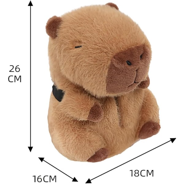 Plush Capybara Bilvävnadslåda