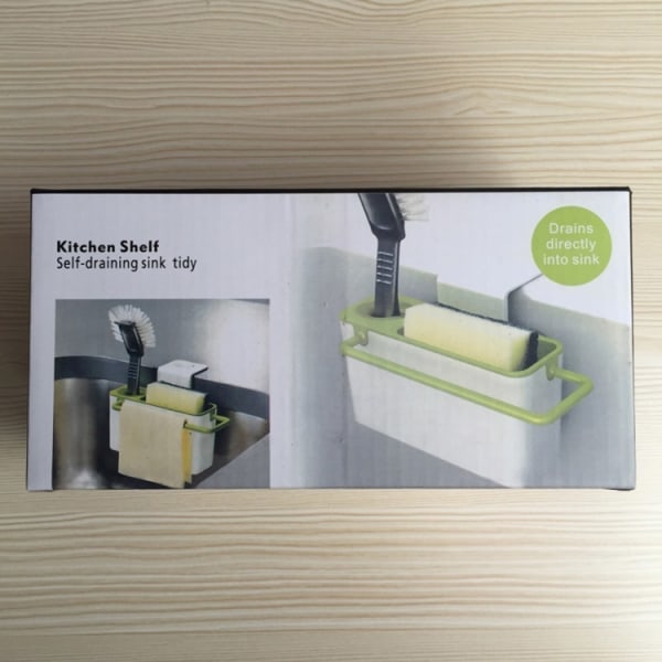 Oppvaskklutholder for oppvaskklut og oppvaskbørste