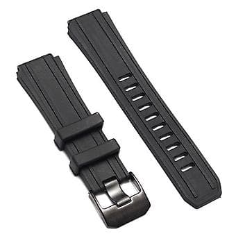(SC)Erstatningsrem til Luminox Sentry 0200-serien 0201 0213 2015 (Sølv)