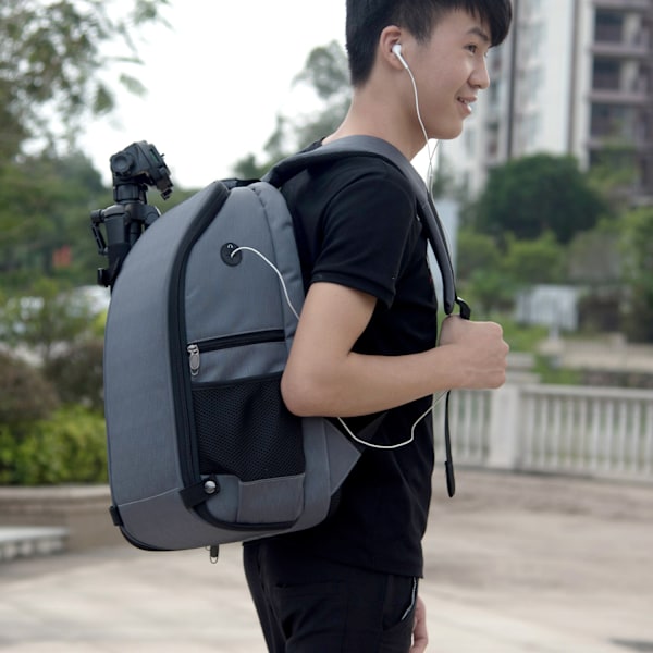 (SC)Camera backpack small SLR photo backpack