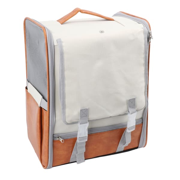 (SC) Cat Backpack, Large Capacity, Ventilation System, Adjustable Strap, Oxford Fabric, Pet Travel Carrier