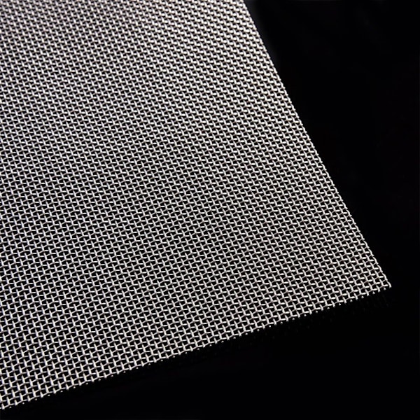 6 stk. A4 Rustfrit Stål Vævet Trådnet Rodentbestandigt Trådnet Plade 1mm Hul Ideel til Luftsten - A4 (210 x 300mm)