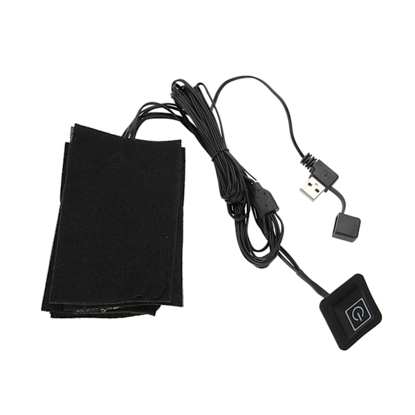 Justerbar Temperatur Elektrisk Tøjvarmer USB Varmelegeme Fem Puder med Varmeelementer for Effektiv og Sikker Varmeterapi