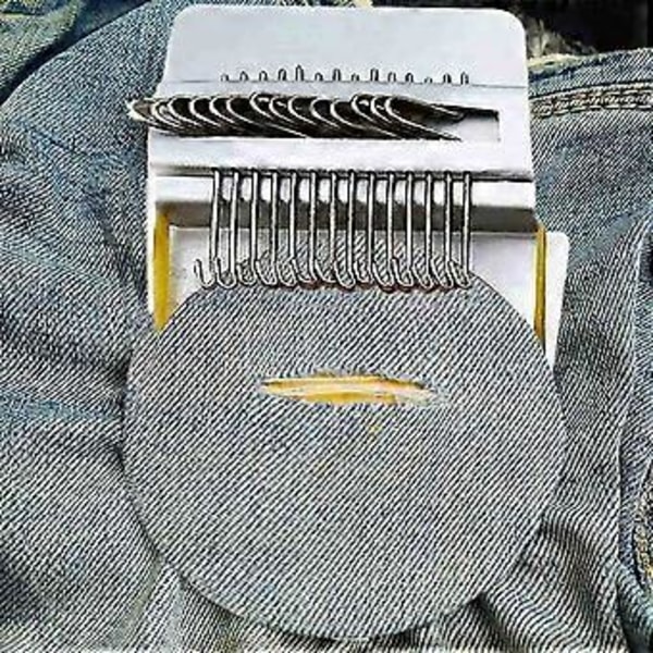 Mini Vävram Speedweve Typ Vävverktyg, Möbeltygs Vävram Snabb Mini Reparation Bekväm Möbeltygs Vävram DIY Vävkonst 14 Krokar
