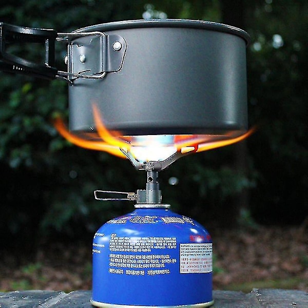 Brs-3000t Ultralet Titanium Legering Camping Gasblus Udendørs Køkken