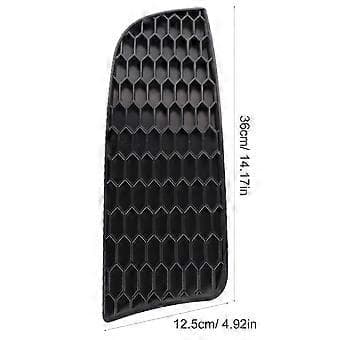 (SC) 2 Pcs Front Bumper Fog Light Grille Cover Left Right for M3 Style Replacement for 3-Series E90 E91 E92 E93