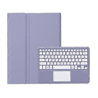 (SC)Bluetooth-näppäimistö PU-kotelo A910B-A (violetti)