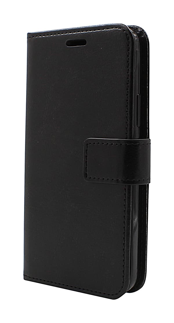 [SC]Crazy Horse Lompakko iPhone 12 (6.1) (Musta) Brun