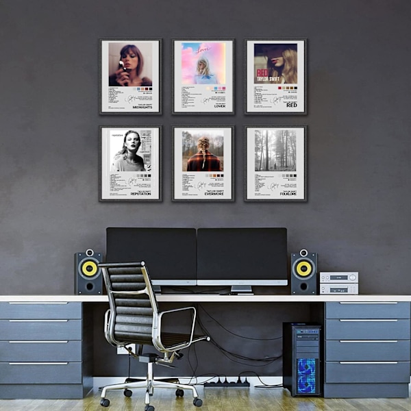 (20 x 25 cm) Taylor Swift-omslag Signert Begrenset Utgave