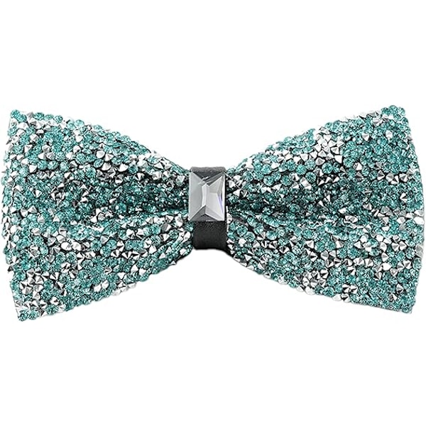 Rhinestone slips for mænd - Forudbundet sequin slips med justerbar længde - Bredt udvalg af farver tilgængelige