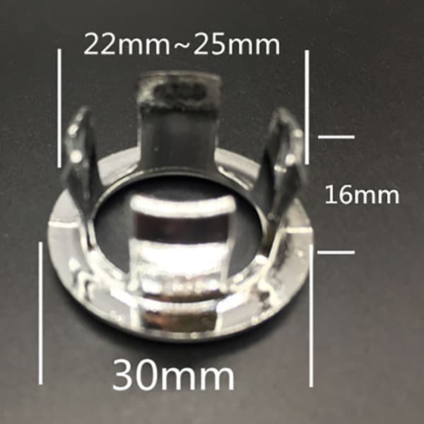 1 st diskbänksöverflödesring hål täckning för badrum diskbänk 1PC