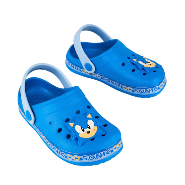 Sonic The Hedgehog -poikien Crocsit, koko 13 UK, sininen 13 UK Child Blue