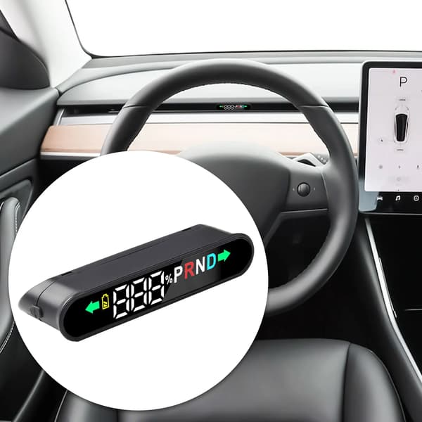 Head-Up Display for Tesla Model 3 Model Y Car Digital Driving Position Computer Display Speedometer Door Open Reminder 23-24 model Y