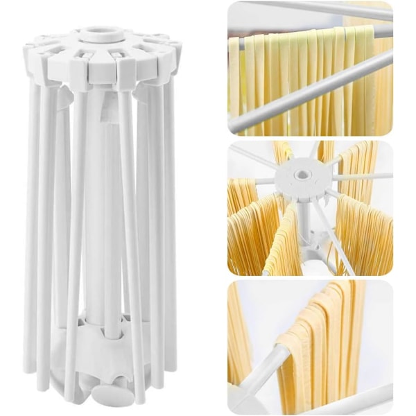 Bærbart tørkestativ for fersk pasta