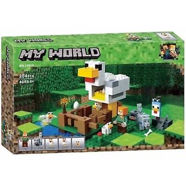 584 deler The Deep Dark Battle Blocks Chicken Coop No Box