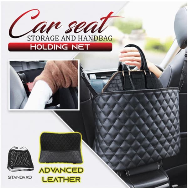 (SC) Car Seat Storage Handbag Net Pocket Container Organizer Between Back Seats Pet Car Seat