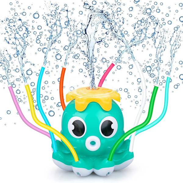 Water Sprinkler for Kids, Garden Outdoor Backyard Splash Water Toys for Toddler 3+ Years Old Boy Girl