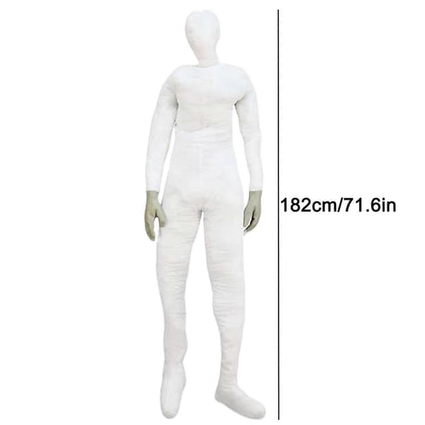 [SC]Bendable Soft Life-Size Doll with Hands, Flexible Mannequin, Yard Decoration