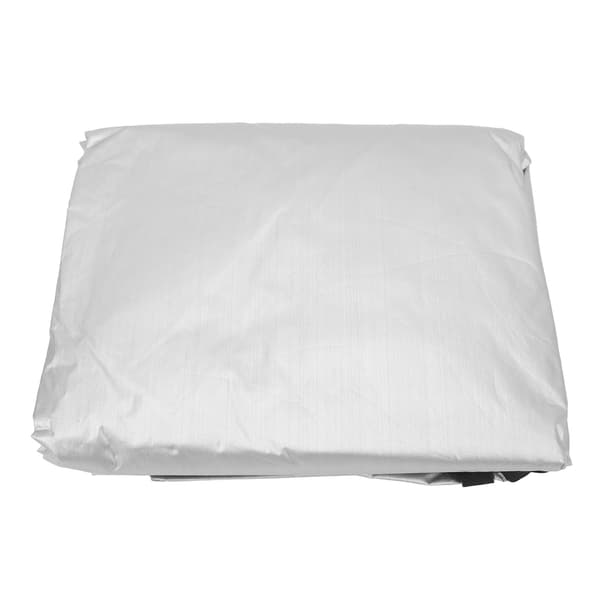 (SC) Silver Full Car Cover Waterproof UV Protection Breathable Exterior Accessory Replacement for Mazda MX‑5 2009‑2015