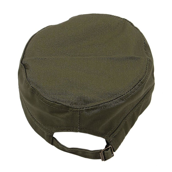 Stilren enfärgad keps Patrol keps hatt justerbar grön