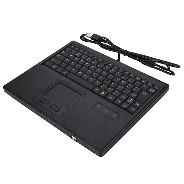 (SC)10-inch Scissor Foot Wired Keyboard with Touchpad Precise Touch Control