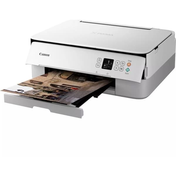 (SC)Multifunktionsprinter - CANON - PIXMA TS5351i - Blækstråleprinter - Farve - WIFI Vit 1.44