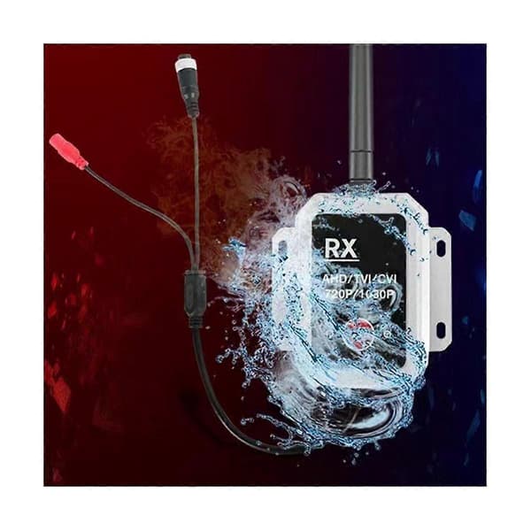 (SC)Wireless Transmitter AHD Wireless Transmitter/Receiver for up to 1080P Wired Truck Camera As Shown