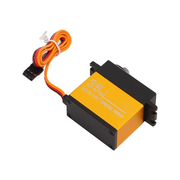 (SC)35KG Coreless Digital Servomotor med rustfrit stålgear Vandtæt Metal Digital Servo til 1/10 1/8 RC Biler Både