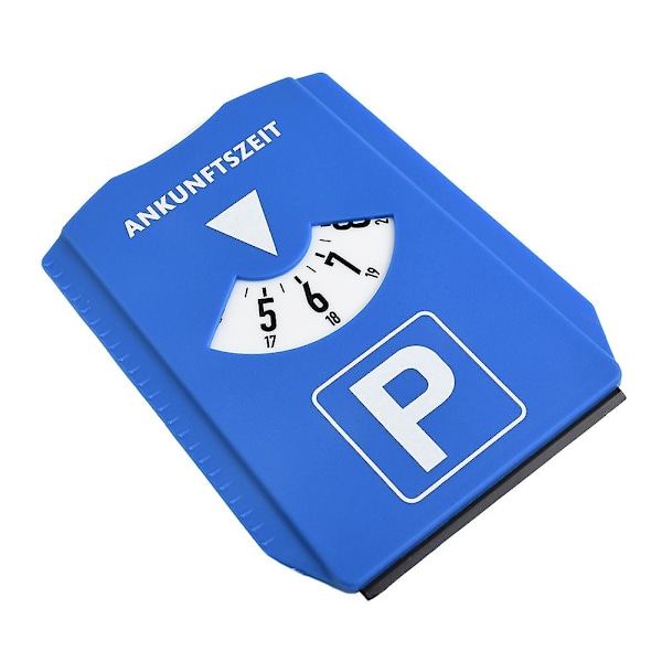 Parkeringsskiva Timer Klocka Ankomsttid Display Elektronisk Kör Stopp Switch Parkeringstid Verktyg Biltillbehör