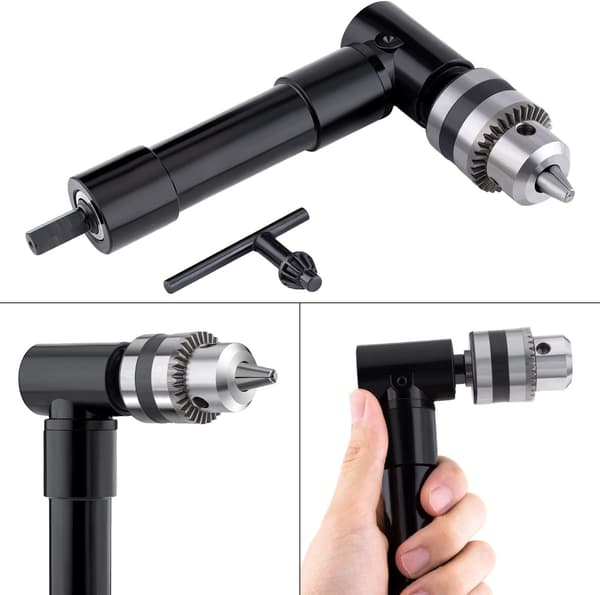 (SC) Sunflower 90 Degree Right Angle Adapter - 8mm Hex Shank Electric