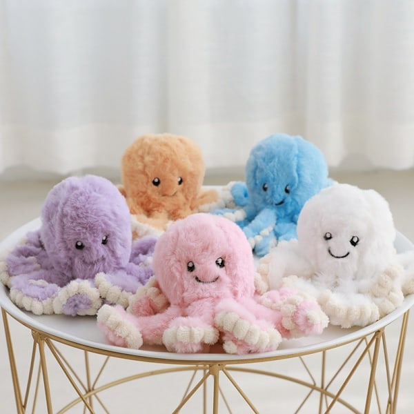 Mustekala nukke söpö mustekala pehmolelu simulaatio merieläin nukke best seller Mustekala--Pinkki 40cm Octopus--Pink