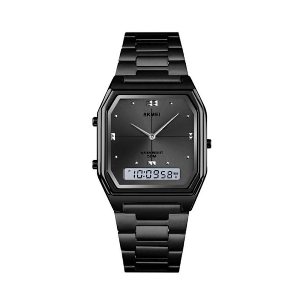 Vandafvisende analog/digitalt ur til mænd J4608B