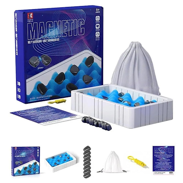 Pusselspel Magnetisk effekt schack Kul interaktivt brädspel rep stil med svamp