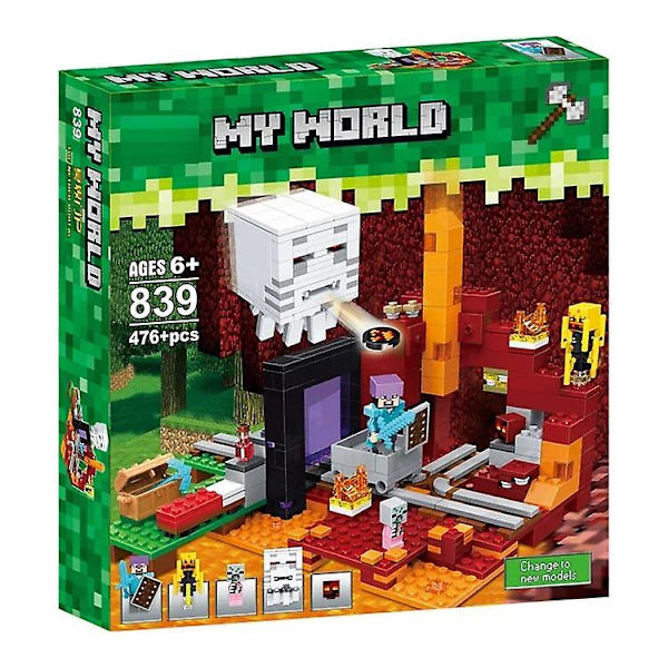 584 stk. The Deep Dark Battle Blokke Nether Portal No Box