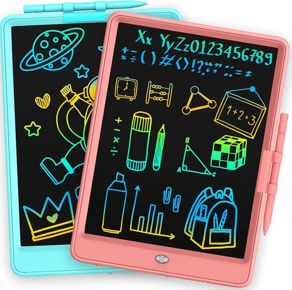 (SC)Drawing Tablet for Toddlers, Erasable Writing Tablet 10 Inch Doodle Board with Lock Function, Reusable Drawing Pad Kids Drawing Tablet for Learning