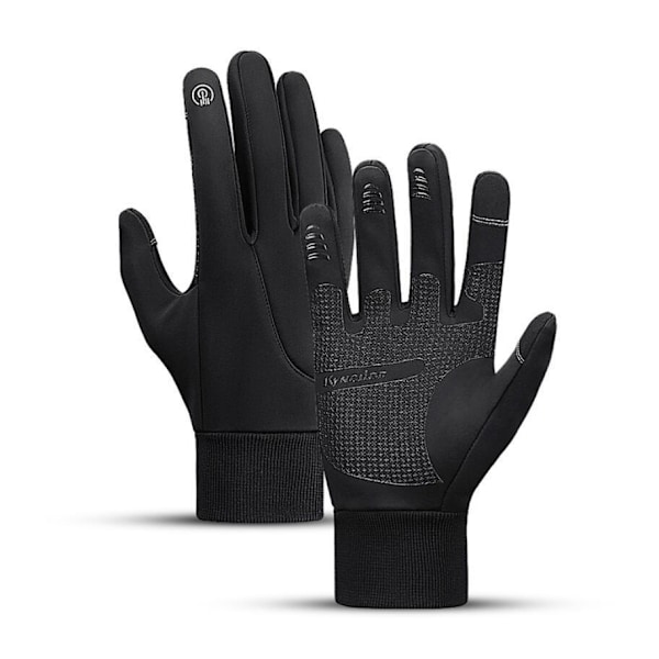 Kyncilor Warm winter gloves with touch function Black