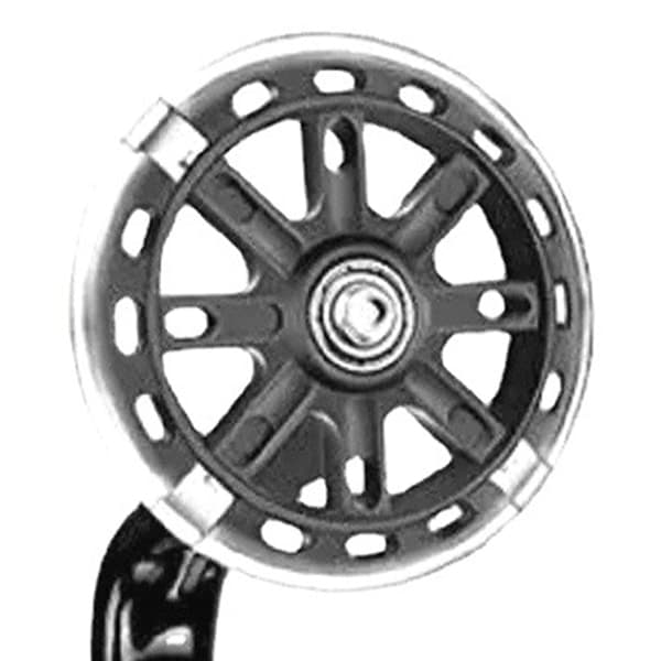 (SC) Training Wheels for Single-Speed Kids' Bikes, Non-Slip Design with Built-in Micro-Generator for Luminous Wheels, Silent Flashing